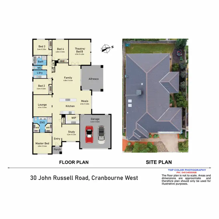 Floorplan of Homely house listing, 30 John Russell Road, Cranbourne West VIC 3977