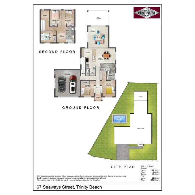 Floorplan of Homely house listing, 67 Seaways Street, Trinity Beach QLD 4879