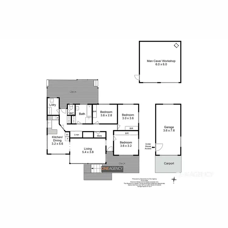 Floorplan of Homely house listing, 15 Hill Street, Smithton TAS 7330