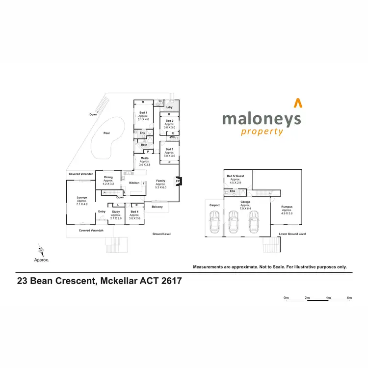 Floorplan of Homely house listing, 23 Bean Crescent, Mckellar ACT 2617
