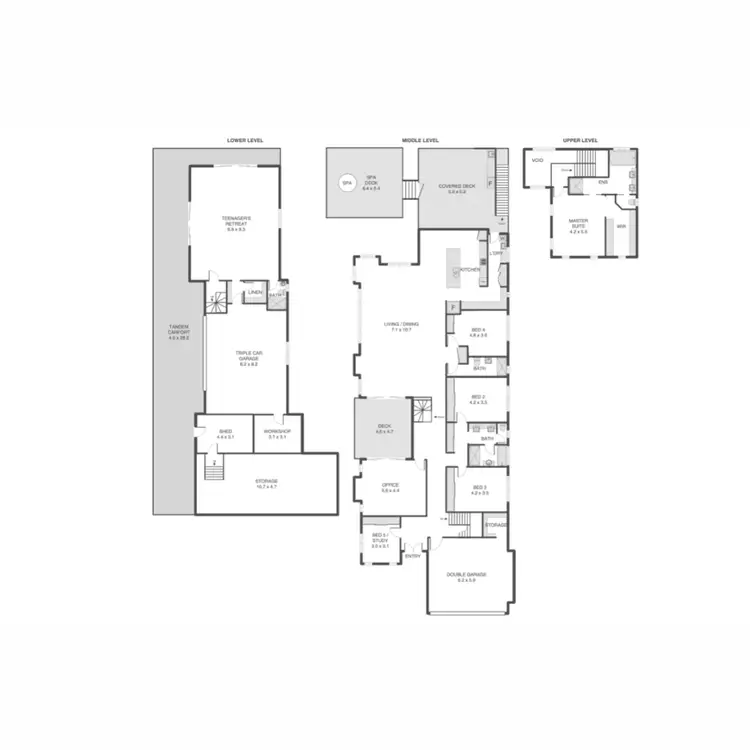 Floorplan of Homely house listing, 4/43A Goldieslie Road, Indooroopilly QLD 4068