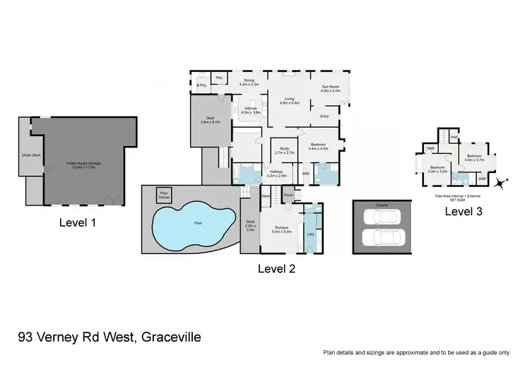 Floorplan of Homely house listing, 93 Verney Road West, Graceville QLD 4075