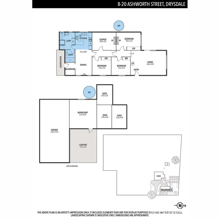Floorplan of Homely house listing, 8-20 Ashworth Street, Drysdale VIC 3222