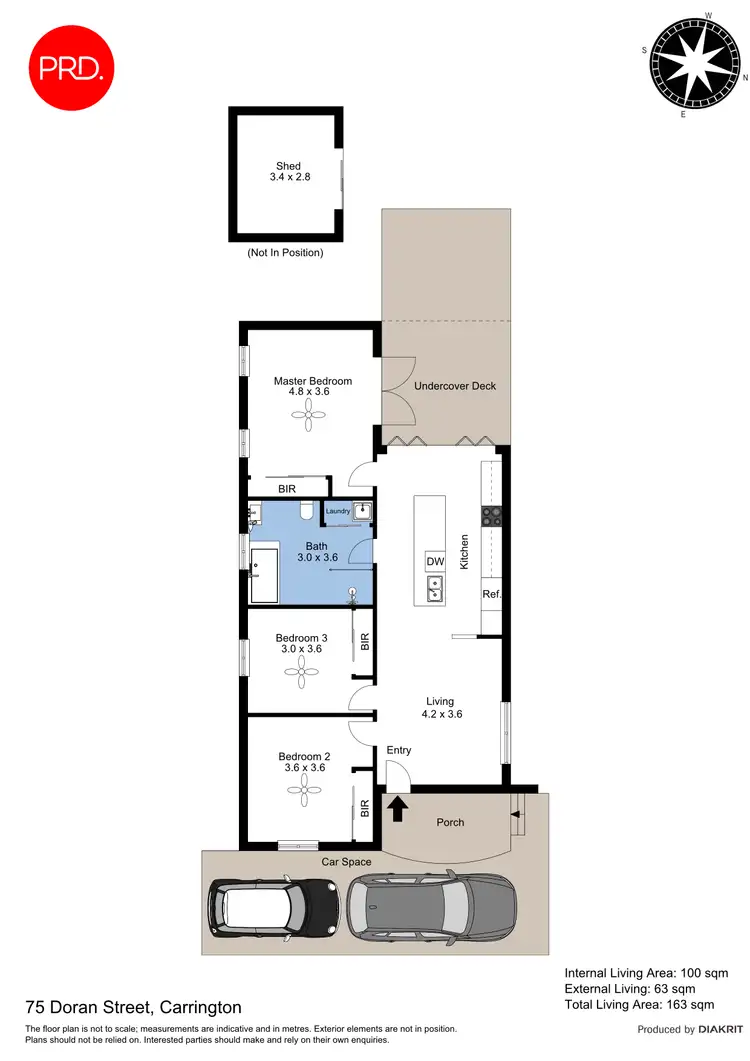 Floorplan of Homely house listing, 75 Doran Street, Carrington NSW 2294
