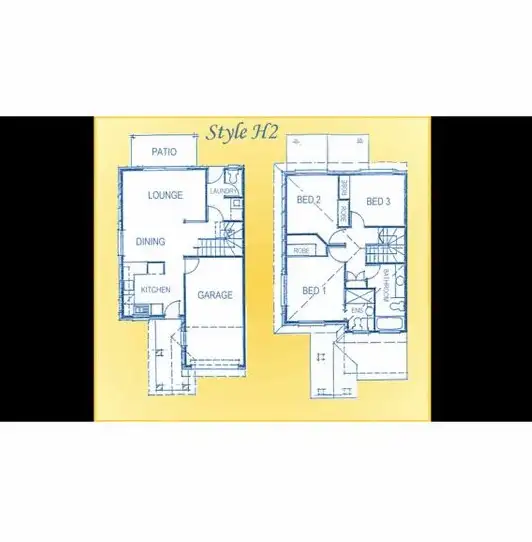 Floorplan of Homely townhouse listing, 105/333 Colburn Avenue, Victoria Point QLD 4165