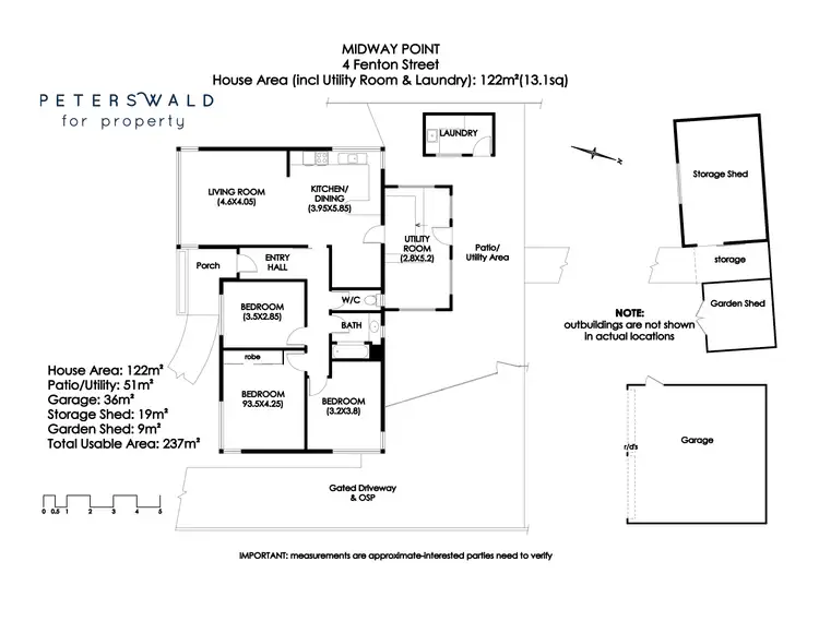 Floorplan of Homely house listing, 4 Fenton Street, Midway Point TAS 7171