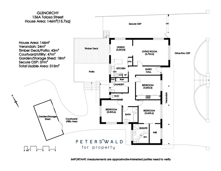 Floorplan of Homely house listing, 136a Tolosa Street, Glenorchy TAS 7010