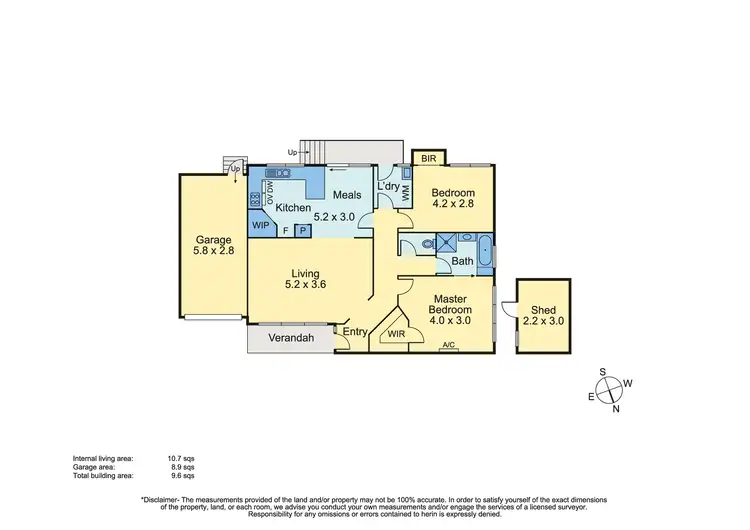 Floorplan of Homely unit listing, 4/22-24 Denbigh Street, Frankston VIC 3199