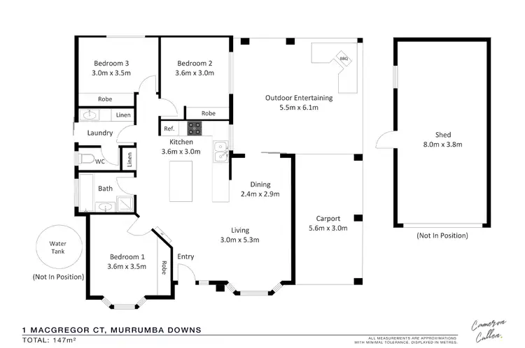 Floorplan of Homely house listing, 1 MacGregor Court, Murrumba Downs QLD 4503