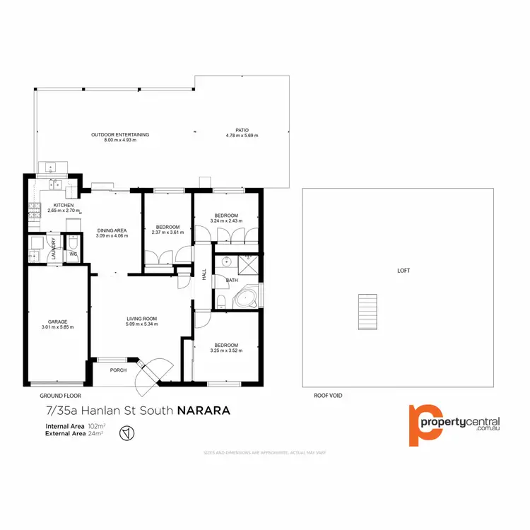 Floorplan of Homely villa listing, 7/35a Hanlan Street South, Narara NSW 2250