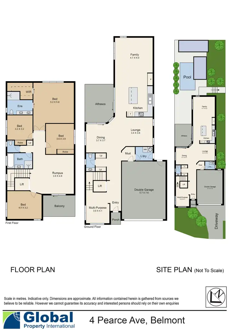 Floorplan of Homely house listing, 4 Pearce Avenue, Belmont NSW 2280