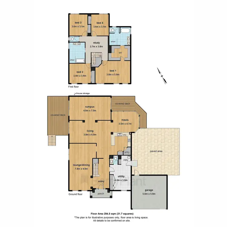 Floorplan of Homely house listing, 21 Belair Close, Seville VIC 3139