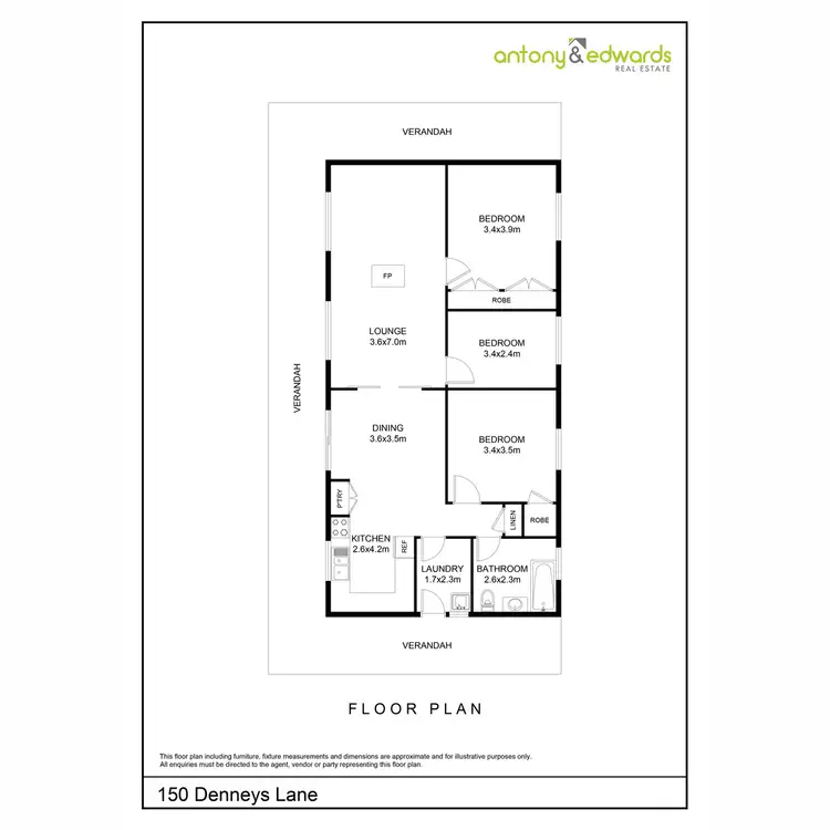 Floorplan of Homely rural property listing, 150 Dennys Lane, Goulburn NSW 2580