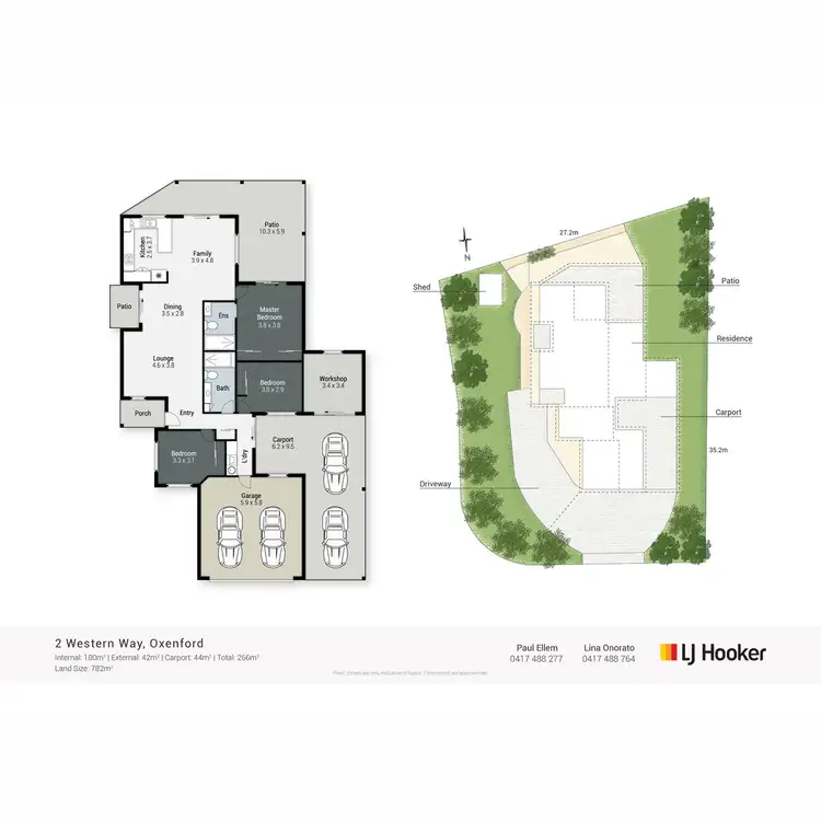 Floorplan of Homely house listing, 2 Western Way, Oxenford QLD 4210