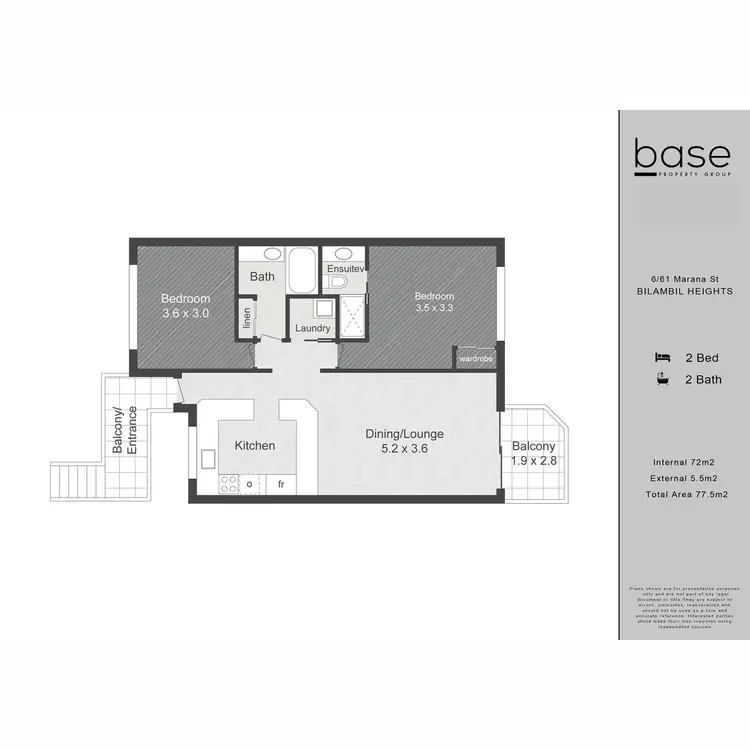 Floorplan of Homely apartment listing, 6/61 Marana Street, Bilambil Heights NSW 2486