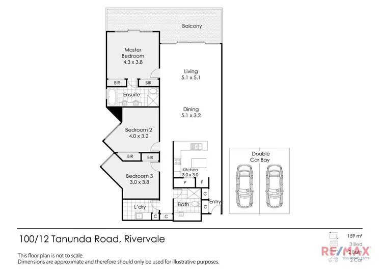 Floorplan of Homely apartment listing, 100/12 Tanunda Drive, Rivervale WA 6103