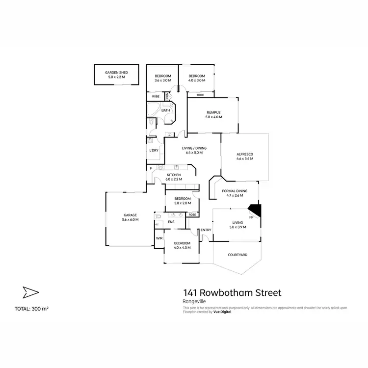Floorplan of Homely house listing, 141 Rowbotham Street, Rangeville QLD 4350