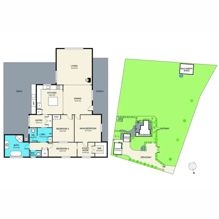 Floorplan of Homely house listing, 2307 Putty Road, Bulga NSW 2330