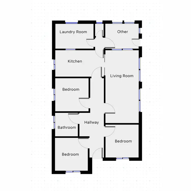 Floorplan of Homely rural property listing, 74 Spring Street, Mortlake VIC 3272