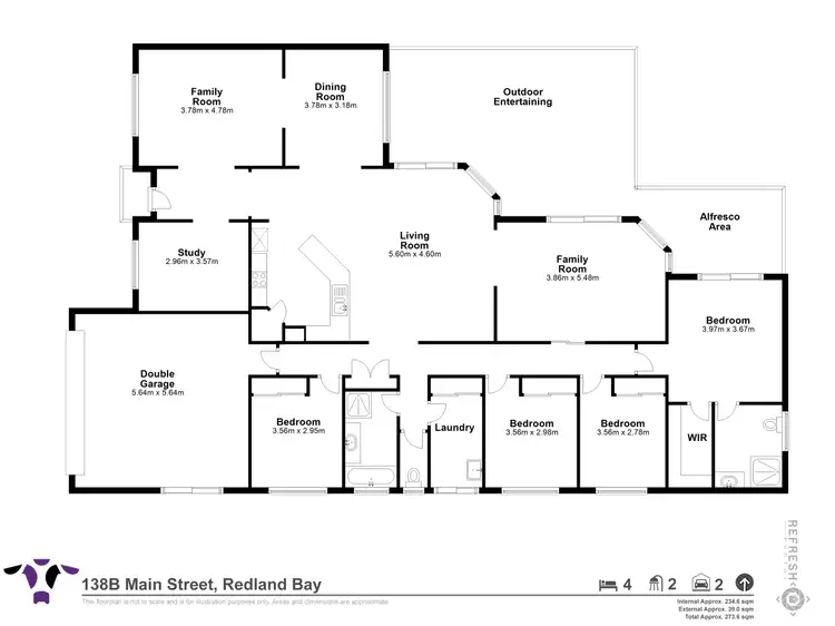 Floorplan of Homely house listing, 138B Main Street, Redland Bay QLD 4165