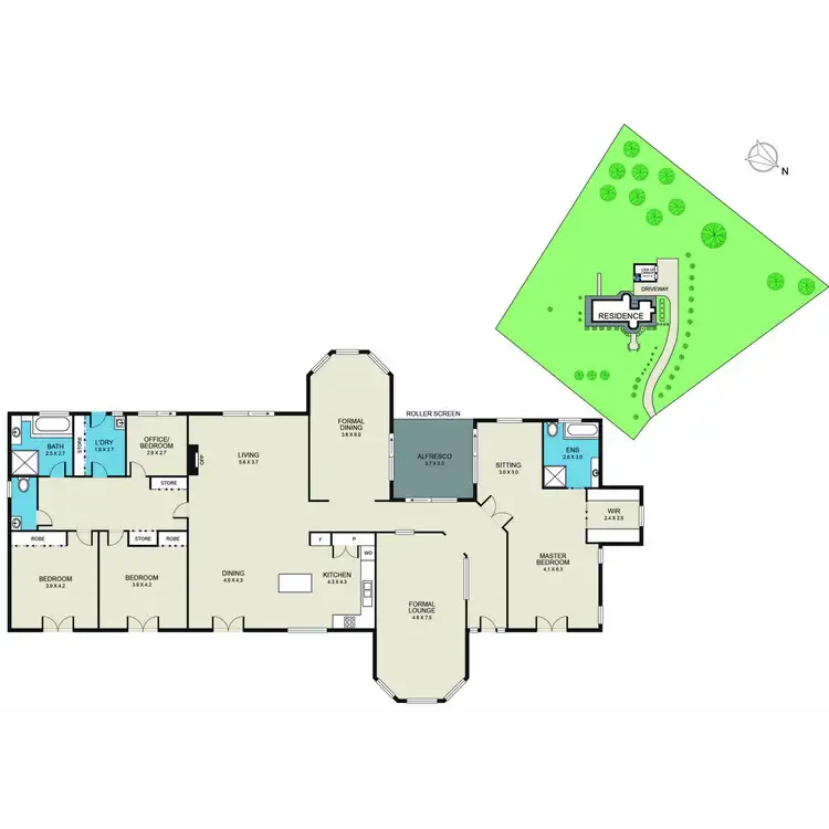 Floorplan of Homely house listing, 15 Fletcher Street, Nulkaba NSW 2325