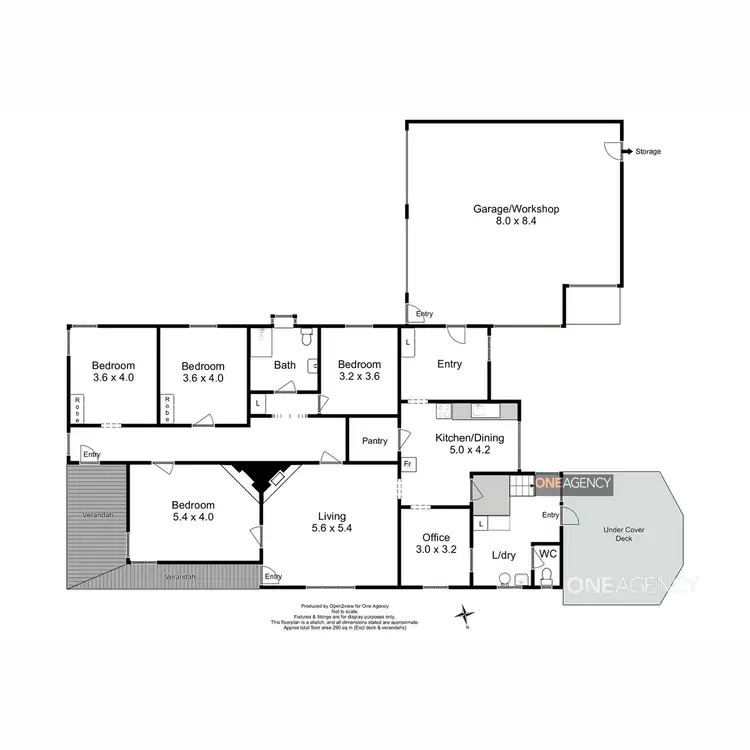 Floorplan of Homely house listing, 186 Nelson Street, Smithton TAS 7330