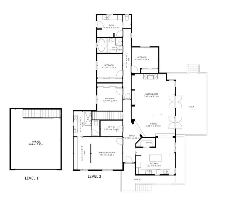 Floorplan of Homely house listing, 51 Bells Flat Road, Yackandandah VIC 3749