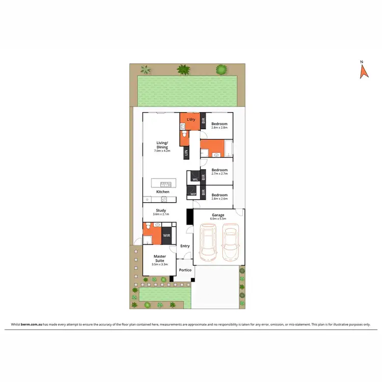Floorplan of Homely house listing, 27 Naughtin Circuit, Charlemont VIC 3217