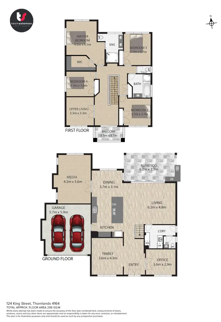 Floorplan of Homely house listing, 124 King Street, Thornlands QLD 4164