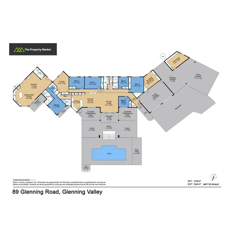 Floorplan of Homely rural property listing, 89 Glenning Road, Glenning Valley NSW 2261