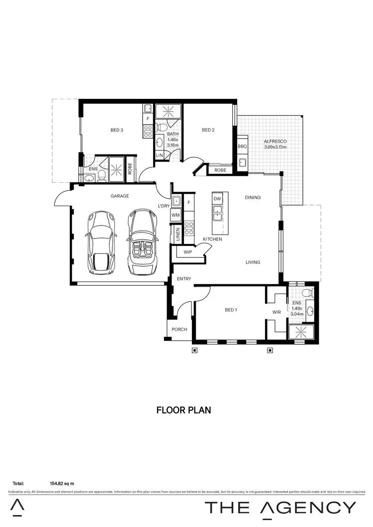 Floorplan of Homely house listing, 212a Herbert Street, Doubleview WA 6018