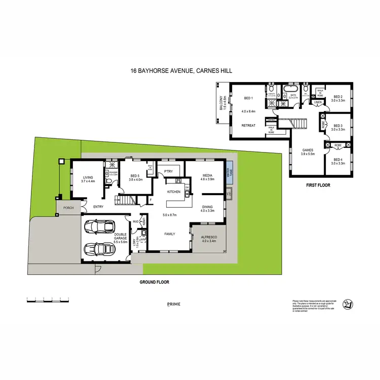 Floorplan of Homely house listing, 16 Bayhorse Avenue, Carnes Hill NSW 2171