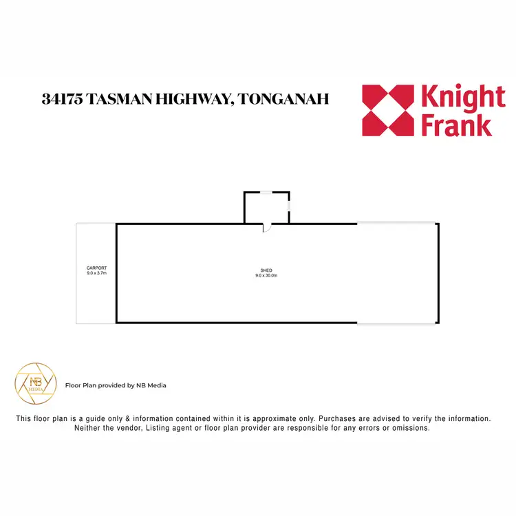 Floorplan of Homely land listing, 34175 Tasman Highway, Tonganah TAS 7260