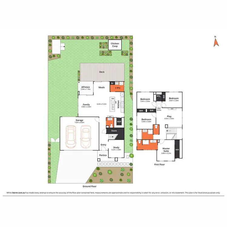 Floorplan of Homely house listing, 45 Greyjoy Road, Charlemont VIC 3217