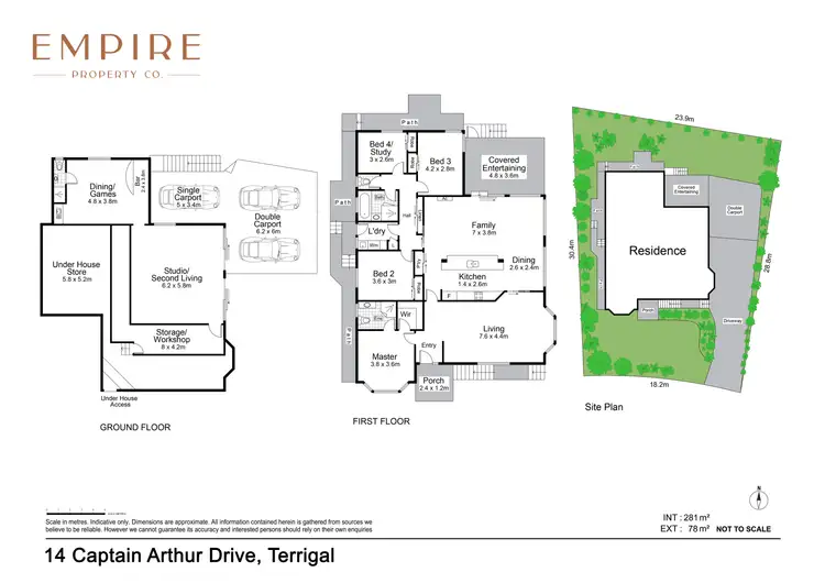 Floorplan of Homely house listing, 14 Captain Arthur Phillip Drive, Terrigal NSW 2260