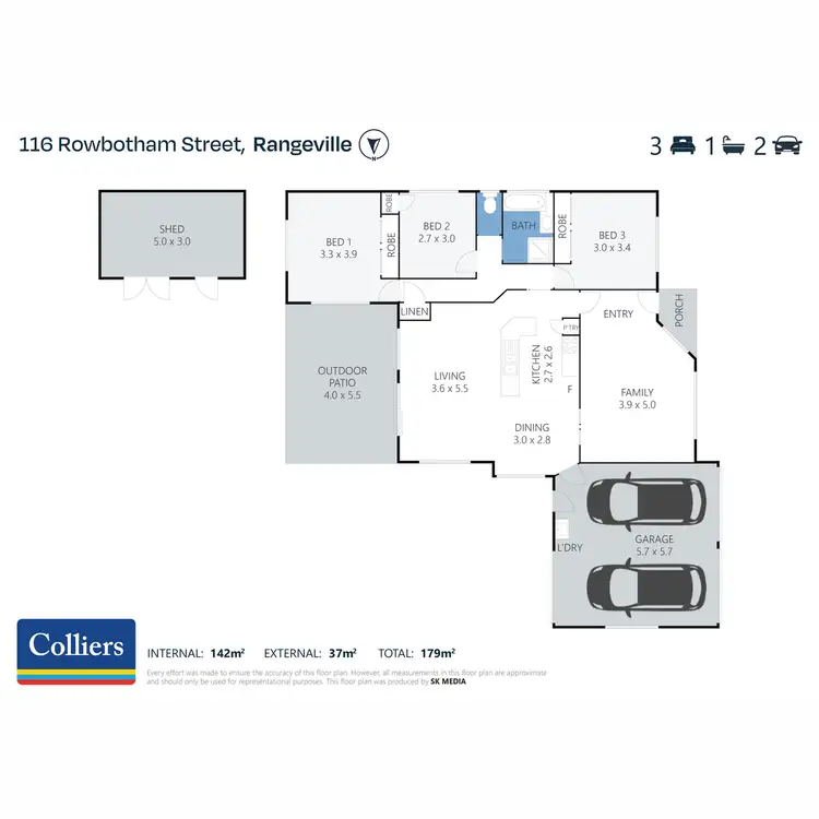 Floorplan of Homely house listing, 116 Rowbotham Street, Rangeville QLD 4350