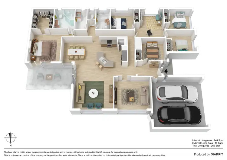 Floorplan of Homely house listing, 33 Riveroak Way, Sippy Downs QLD 4556