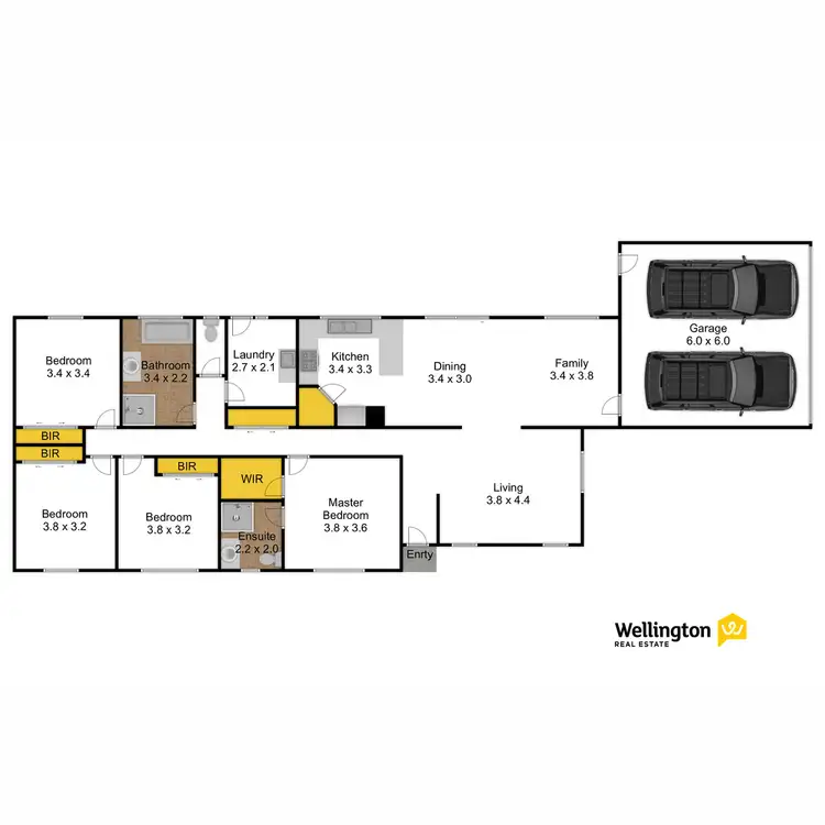 Floorplan of Homely house listing, 25 Glebe Drive, Sale VIC 3850