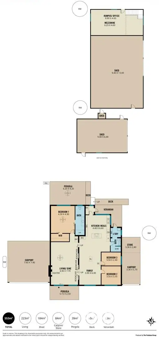 Floorplan of Homely house listing, 144 Binney Road, Willunga SA 5172