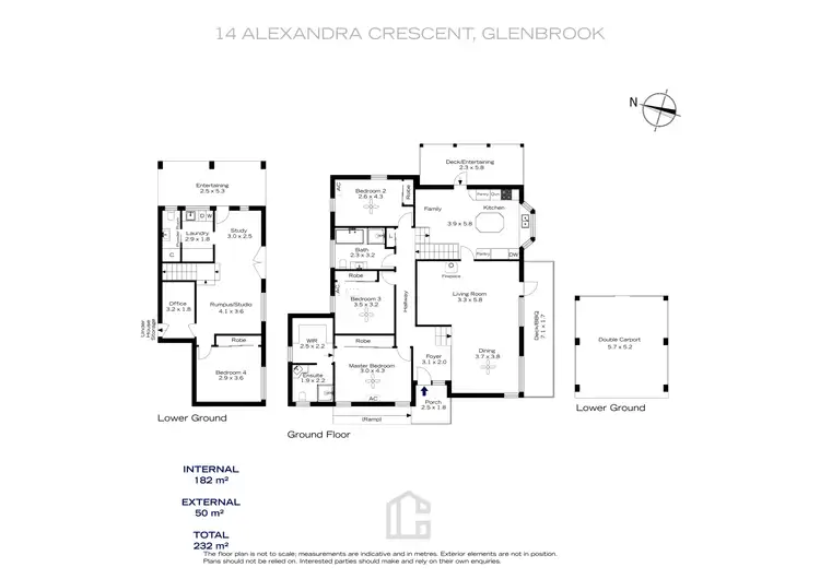 Floorplan of Homely house listing, 14 Alexandra Crescent, Glenbrook NSW 2773