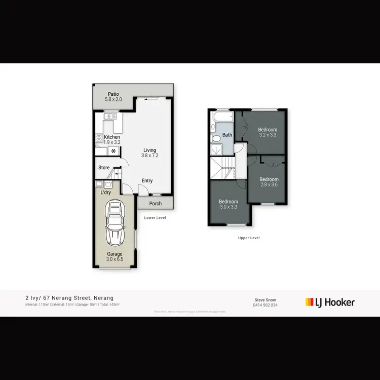 Floorplan of Homely townhouse listing, 2 Ivy 67 Nerang Street, Nerang QLD 4211