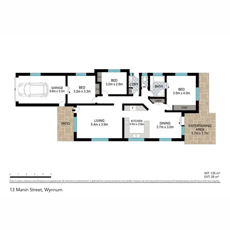 Floorplan of Homely house listing, 13 Manin Street, Wynnum QLD 4178