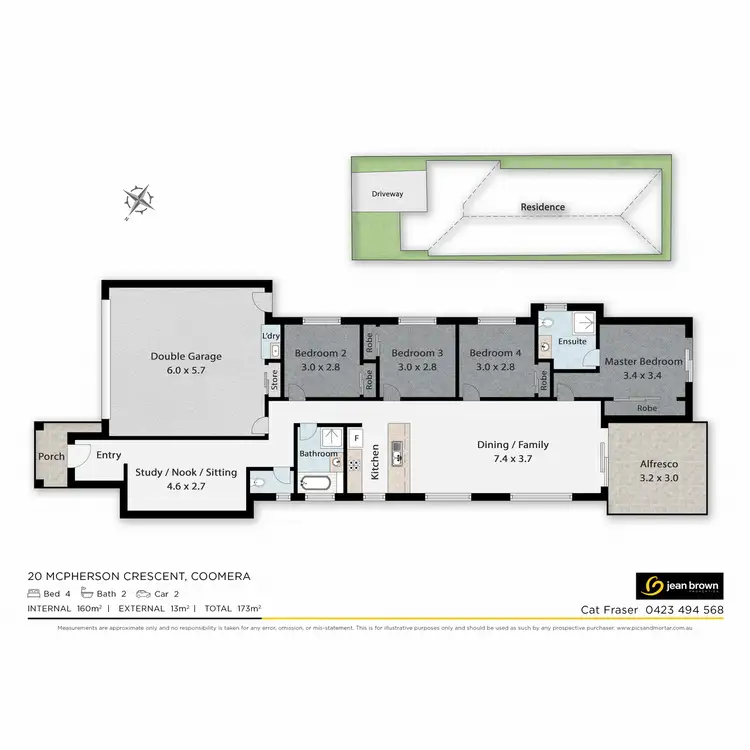 Floorplan of Homely house listing, 20 McPherson Crescent, Coomera QLD 4209