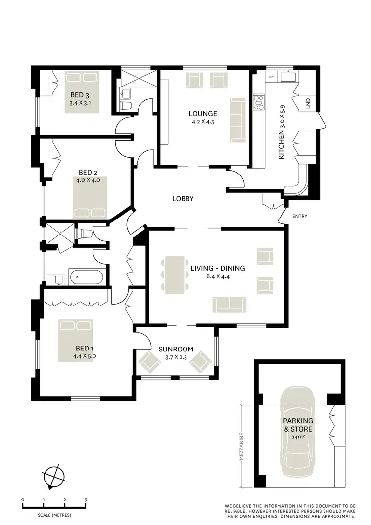 Floorplan of Homely apartment listing, 7/412 Edgecliff Road, Woollahra NSW 2025