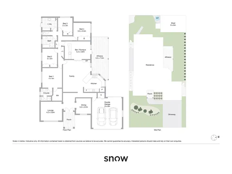 Floorplan of Homely house listing, 3 Weis Crescent, Middle Ridge QLD 4350