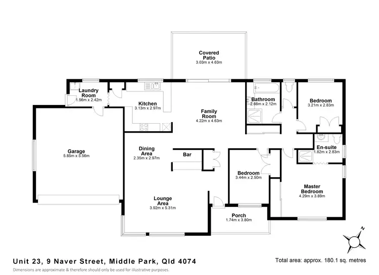 Floorplan of Homely house listing, 23/9 Naver Street, Middle Park QLD 4074