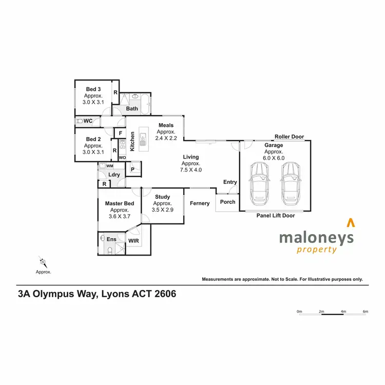 Floorplan of Homely house listing, 3A Olympus Way, Lyons ACT 2606