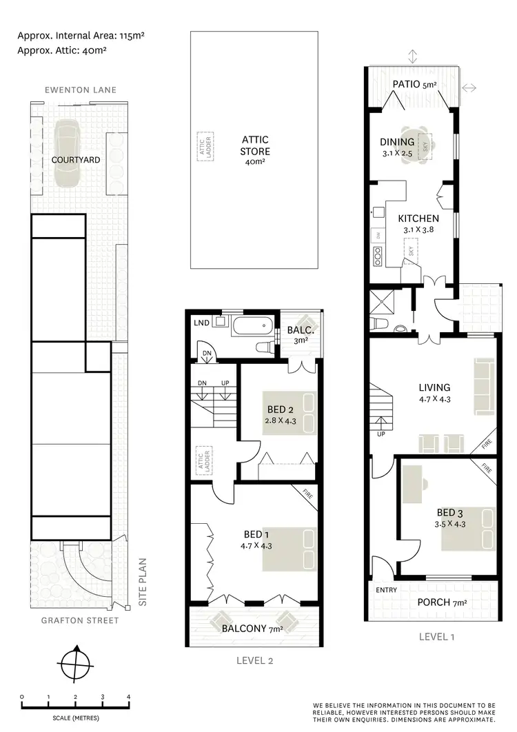 Floorplan of Homely house listing, 16 Grafton Street, Balmain NSW 2041