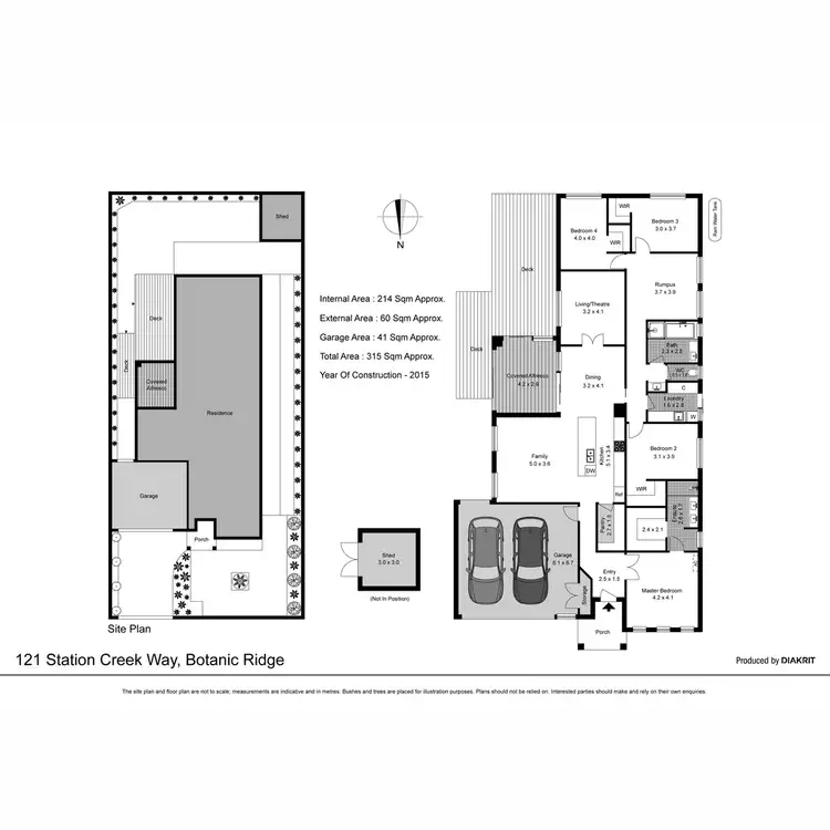Floorplan of Homely house listing, 121 Station Creek Way, Botanic Ridge VIC 3977