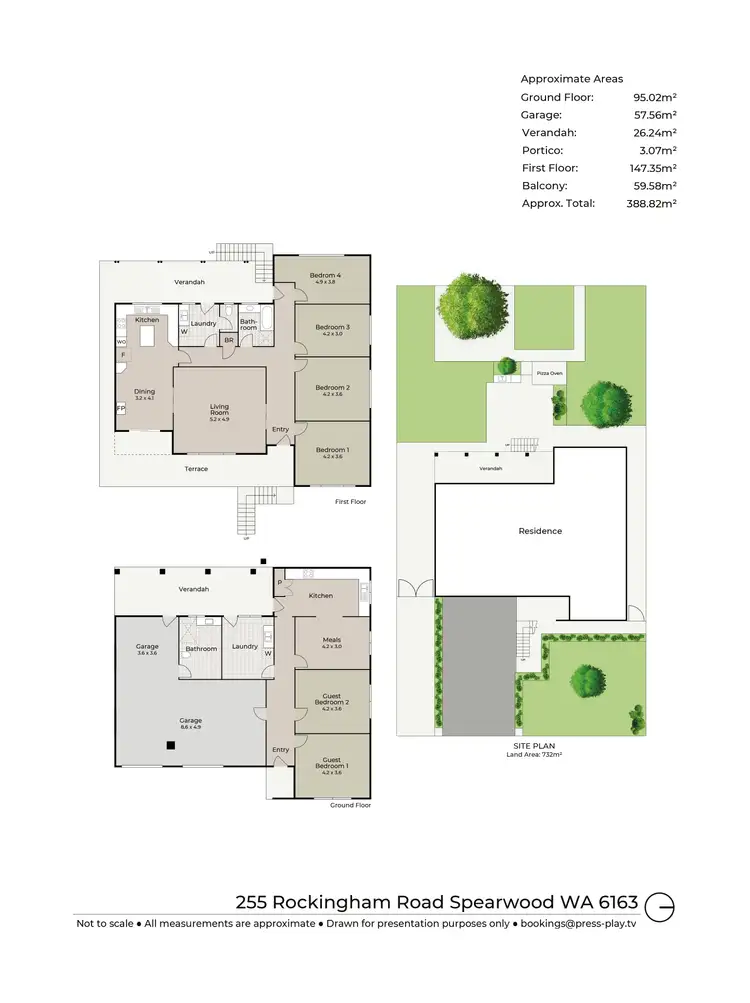 Floorplan of Homely house listing, 255 Rockingham Road, Spearwood WA 6163
